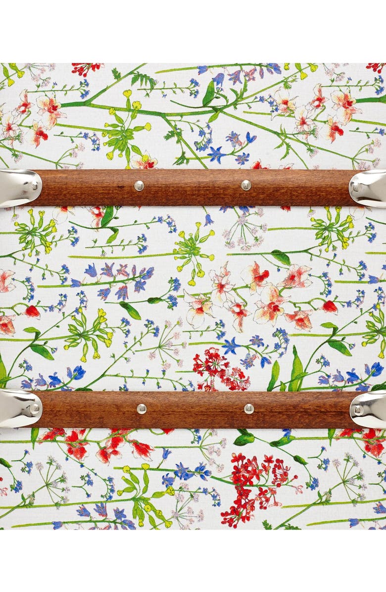 Flowers of Liberty Floral Print Suitcase, Alternate, color,