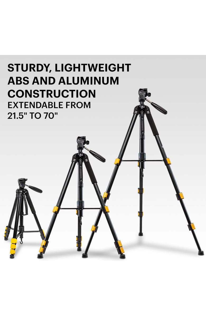 Kodak PhotoGear 2-in-1 Camera Tripod & Monopod, Alternate, color, Black