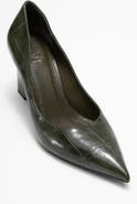 Prologue Shoes Puera Pointed Toe Wedge Pump