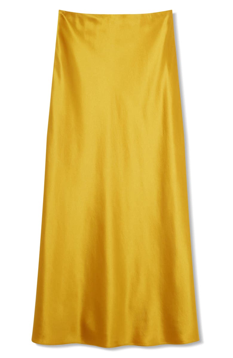 LK Bennett Zoe Satin Maxi Skirt, Alternate, color, 