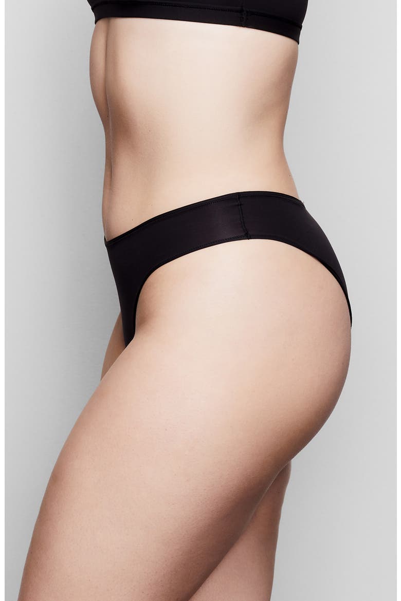 Fits Everybody Cheeky Briefs, Alternate, color, ONYX