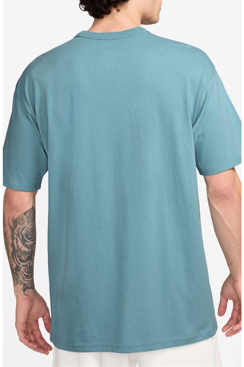Max90 Swoosh Patch T-Shirt, Alternate, color, DENIM TURQ