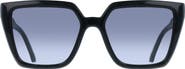 FERRAGAMO 54mm Modified Rectangular Sunglasses