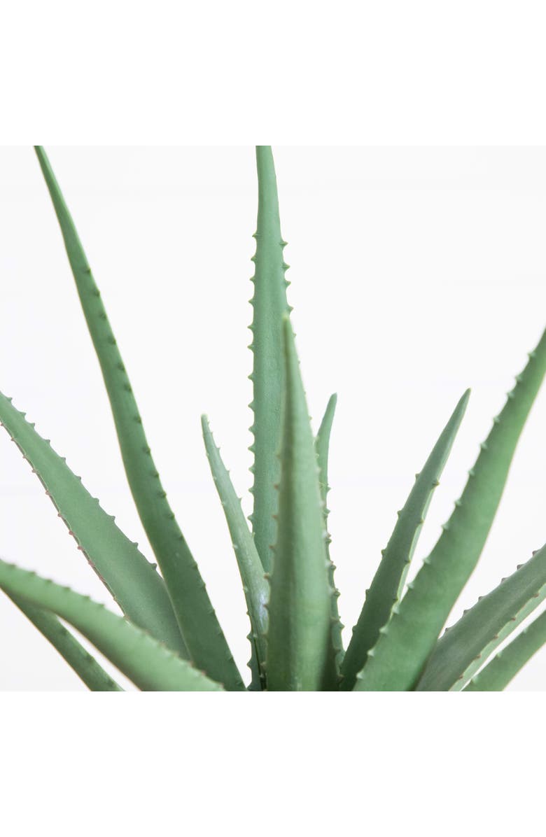 NEARLY NATURAL 17.5-in Artificial Agave Plant, Alternate, color, Green