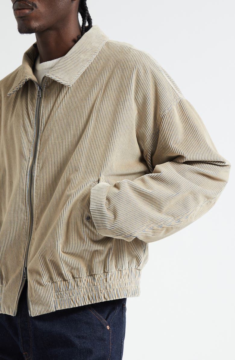 The Elder Statesman Corduroy Jacket, Alternate, color, Silver/ Camel