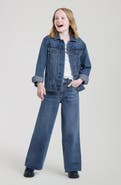 Levi's Kids' Adjustable Waist Wide Leg Jeans