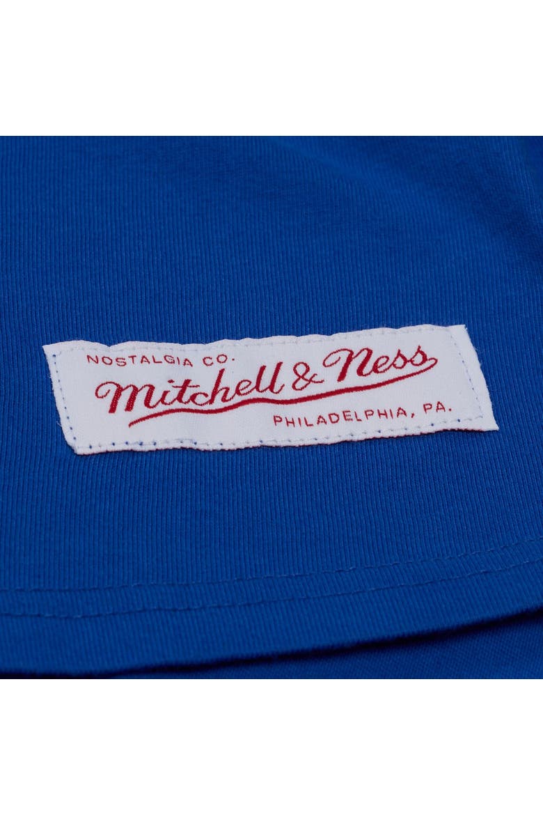Men's Mitchell & Ness Royal Buffalo Bills Core Essentials Micro Logo T-Shirt, Alternate, color, Royal