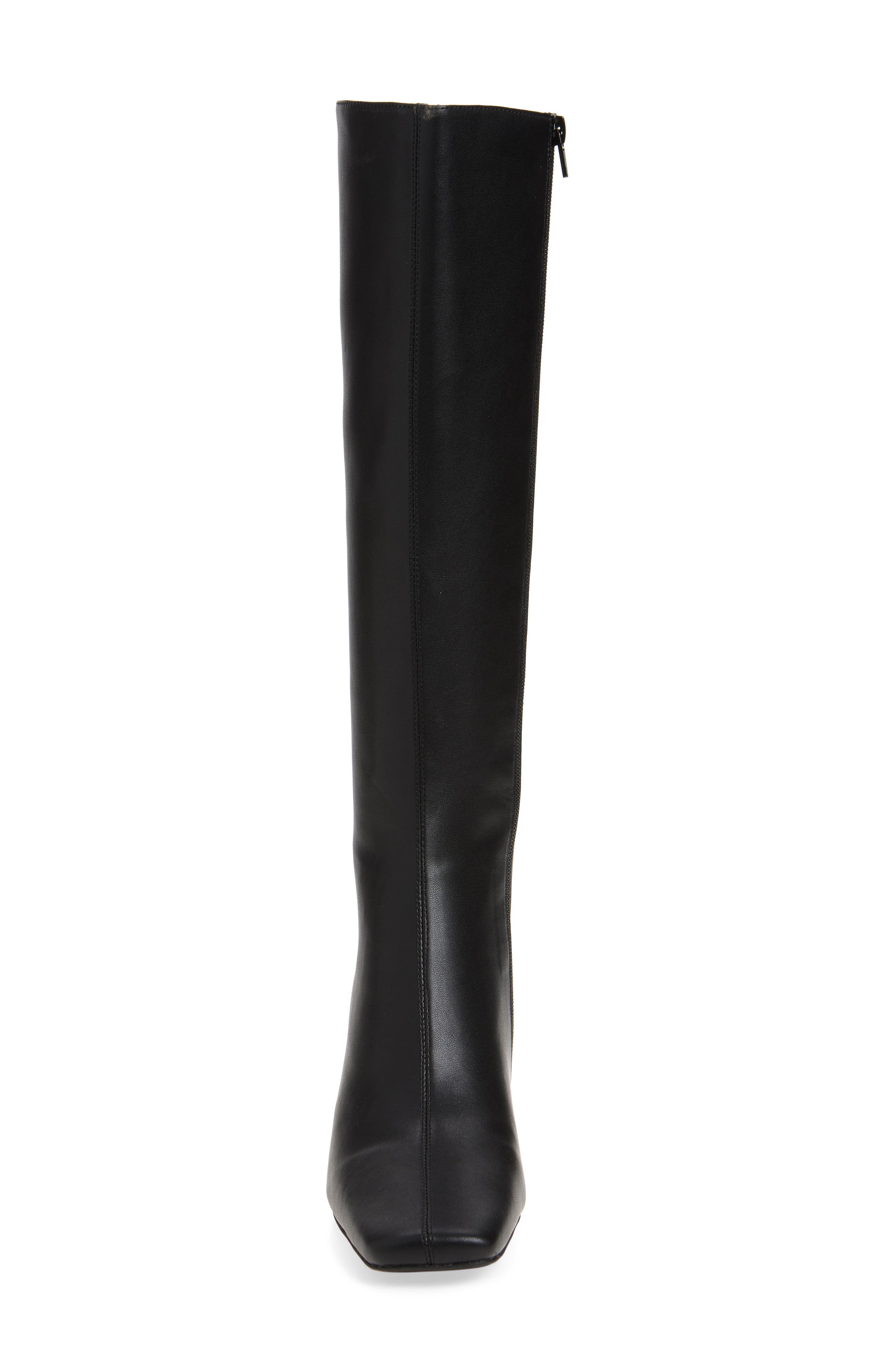 Check Mate Knee High Boot, Alternate, color, BLACK
