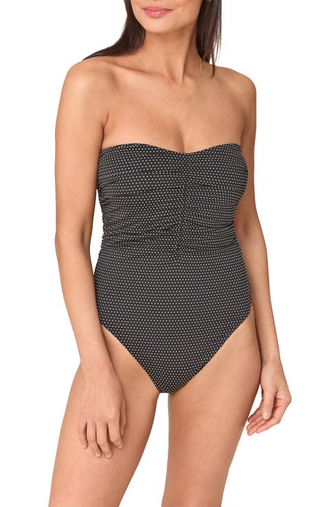 The Pana Strapless One-Piece Swimsuit