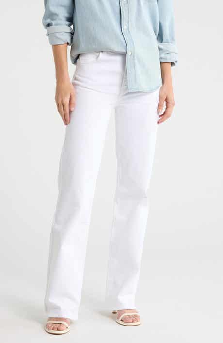 FRAME The Arrow High Waist Relaxed Bootcut Jeans