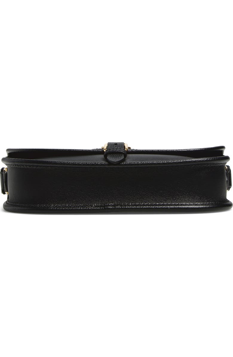Valentino Small Antibes Leather Crossbody Bag, Alternate, color, Black