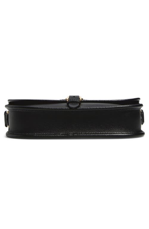 Valentino Garavani Antibes Leather Crossbody Bag Adjustable Strap In Black
