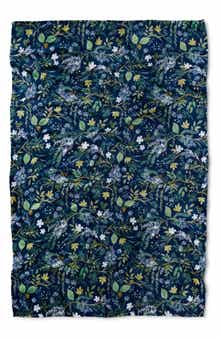 Rifle Paper Co. Juniper Forest Fleece Throw Blanket