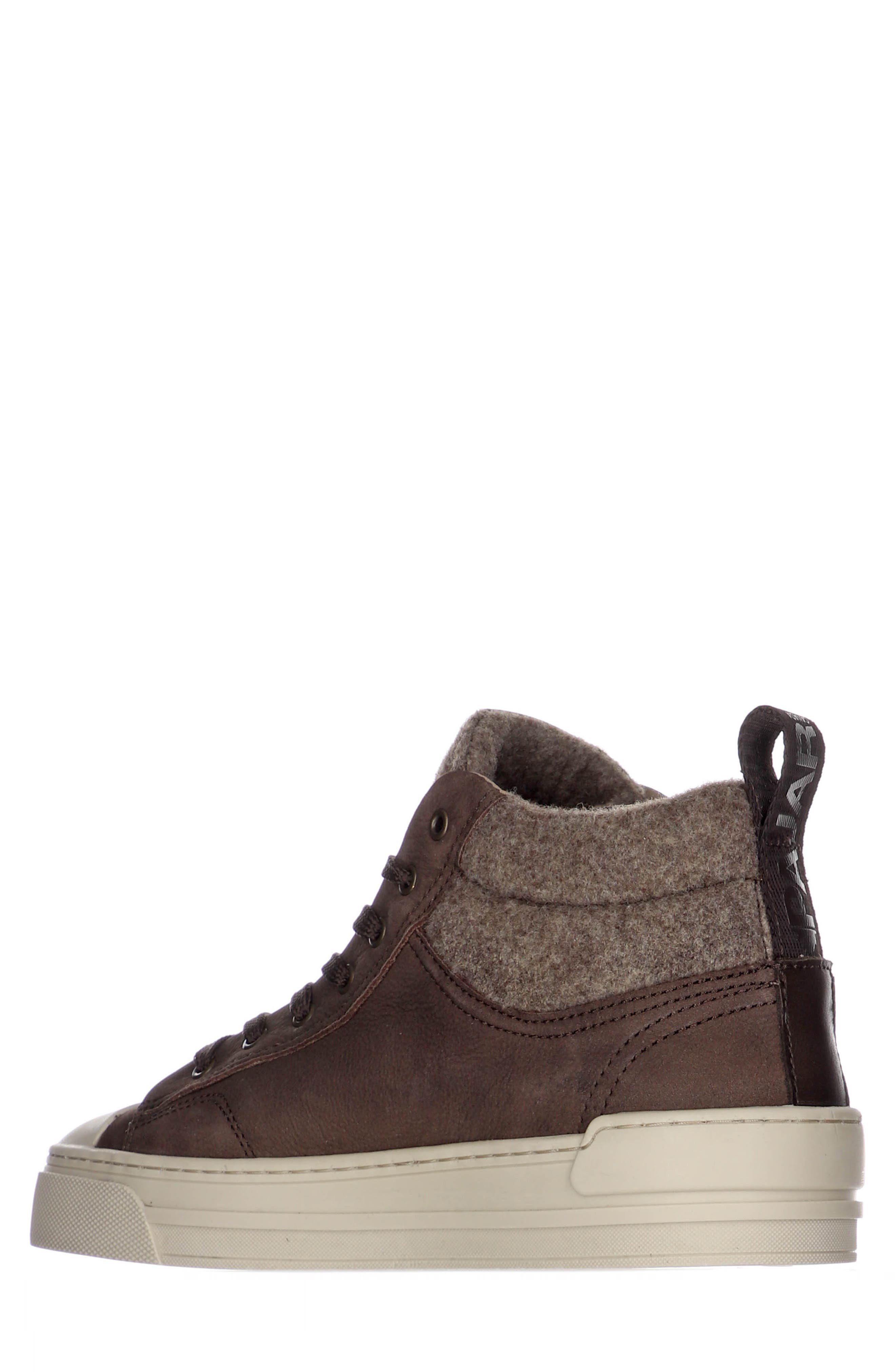 Tray Wool Lined Mid Top Sneaker - image 4
