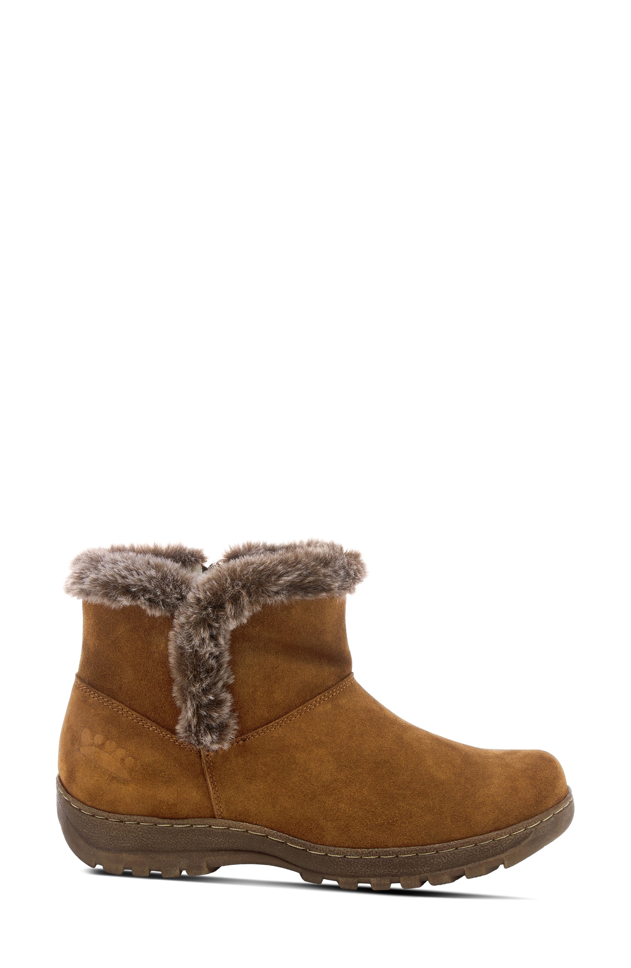 Spring Step Kiya Faux Fur Lined Waterproof Boot, Alternate, color, 