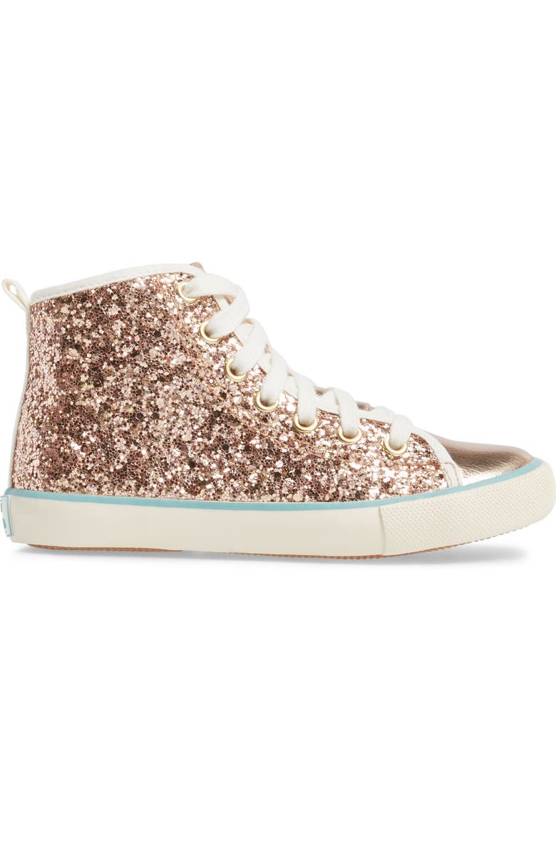 Mini Boden High Top Sneaker, Alternate, color,