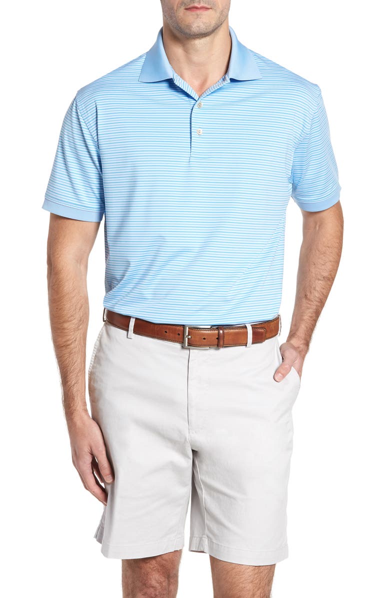Peter Millar Creto Stripe Jersey Polo, Main, color,