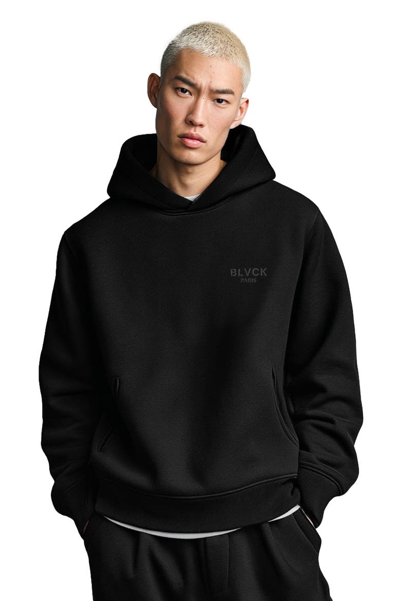 Harry Potter x Blvck 'Bellatrix Wanted' Hoodie, Main, color, Black