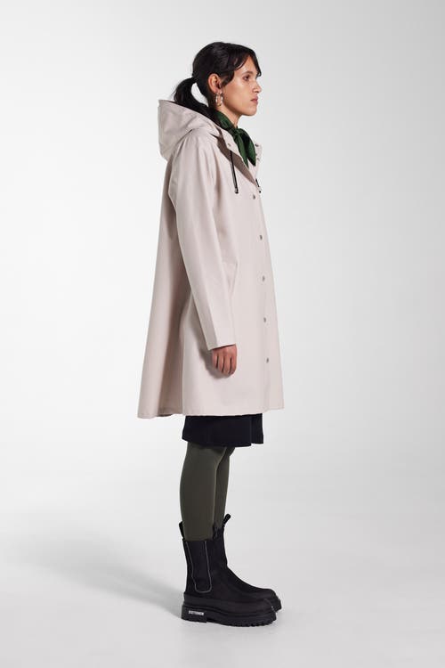 Stutterheim Mosebacke Lightweight Raincoat In Neutral