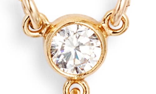 Set & Stones Miley Lariat Necklace In Gold
