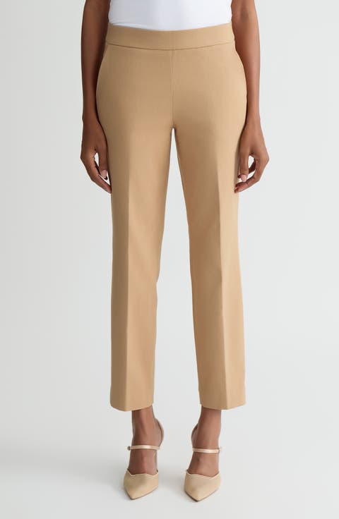 The Audrey Pull-On Straight Leg Pants (Regular & Petite)