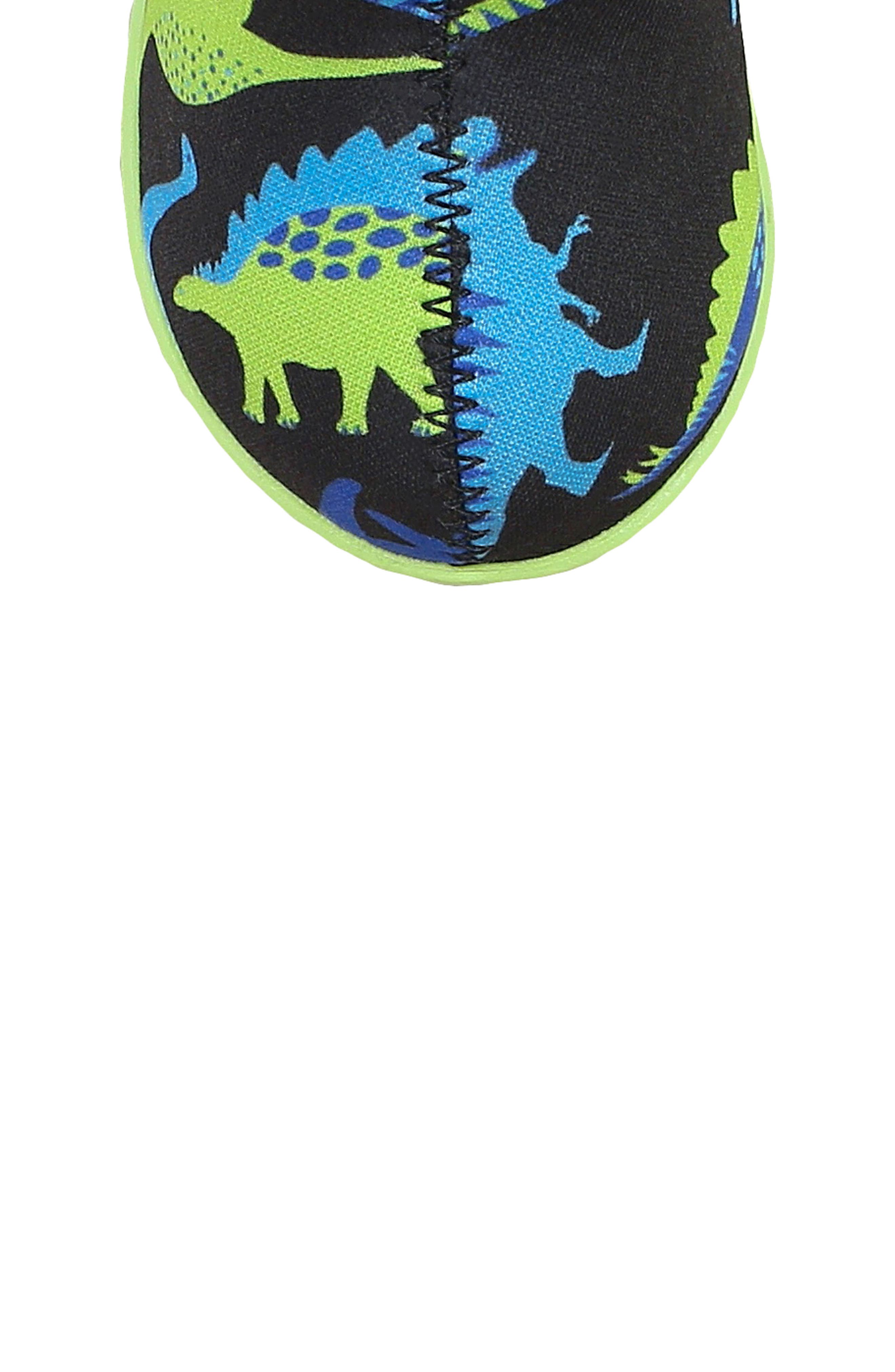 Baby Bogs Dino Insulated Waterproof Boot, Alternate, color, ELECTRIC BLUE MULTI