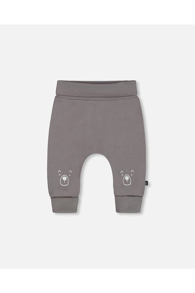 Baby Boy's Organic Cotton Evolutive Pant Dark Gray, Main, color, Steel Grey