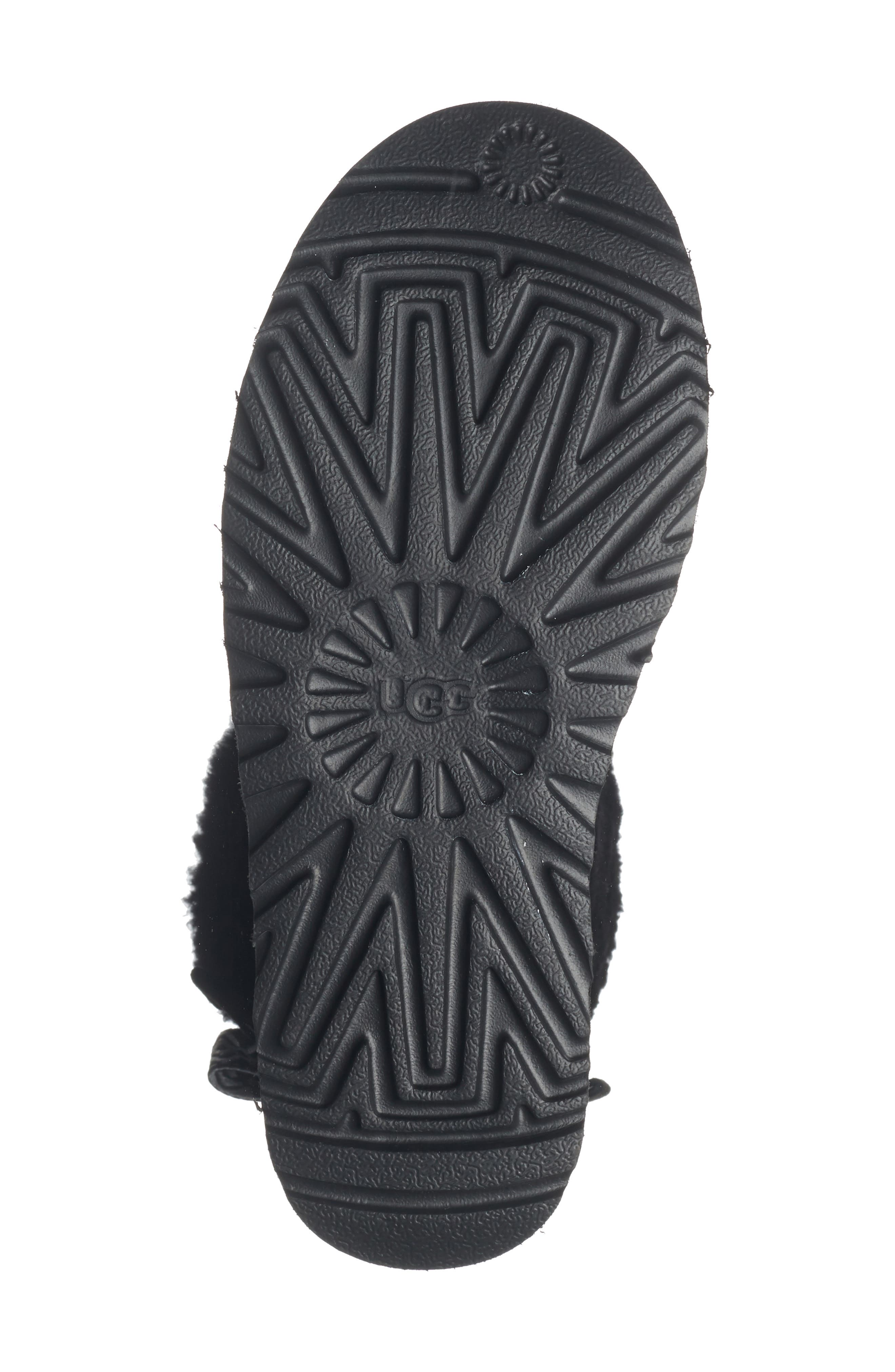 UGG<sup>®</sup> Classic Ultra Mini Max Curly Platform Boot, Alternate, color, 