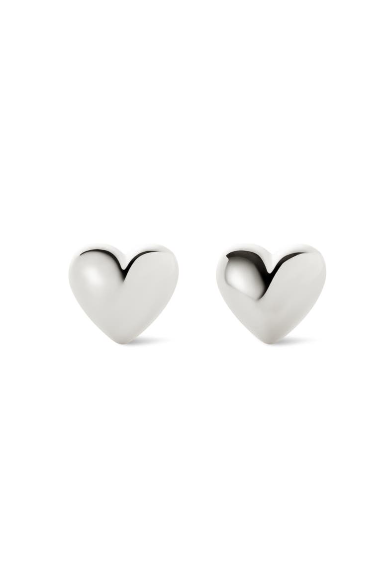Stud Earrings - Lev Studs Silver, Main, color, Silver