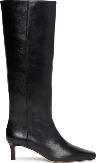 Ansley Kitten Heel Knee High Boot