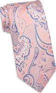 David Donahue Paisley Silk Tie