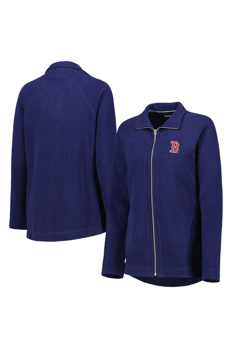 Women's Tommy Bahama Navy Boston Red Sox Aruba Raglan Full-Zip Jacket, Main, color, Navy