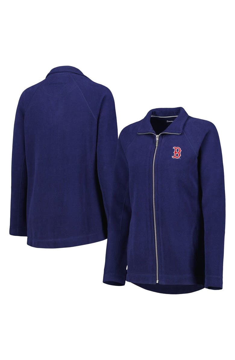 Tommy Bahama Women's Tommy Bahama Navy Boston Red Sox Aruba Raglan Full-Zip Jacket, Main, color, 