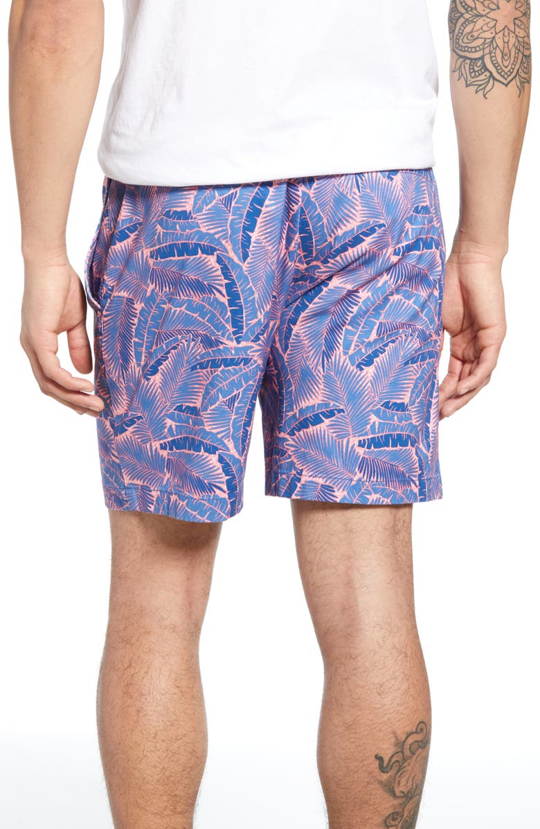 vineyard vines Island Palms Breaker Shorts, Alternate, color, 