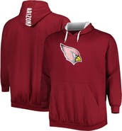 PROFILE Men's Cardinal Arizona Cardinals Big & Tall Logo Pullover Hoodie