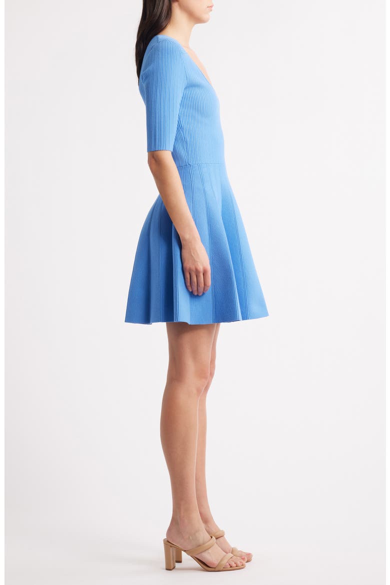 Frankina Rib Sweater Dress, Alternate, color, BT BU