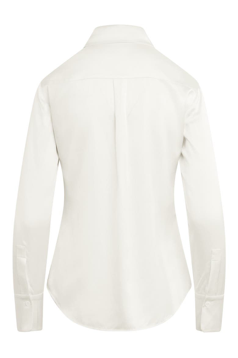The Bailey Silk Blend Shirt, Alternate, color, IVORY