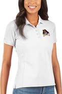 ANTIGUA Women's Antigua White ECU Pirates Legacy Pique Polo