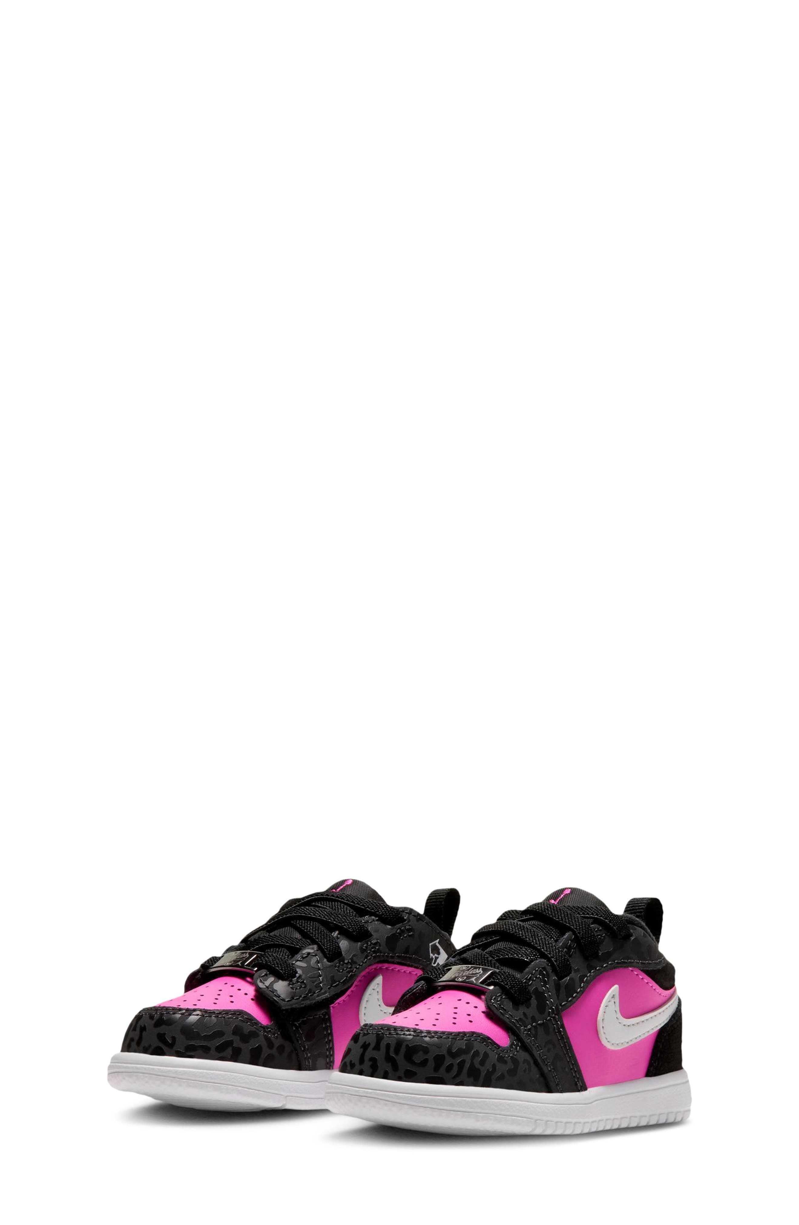 Kids' Jordan 1 Low Alt SE Sneaker, Alternate, color, 001 BLACK/LSRFCS