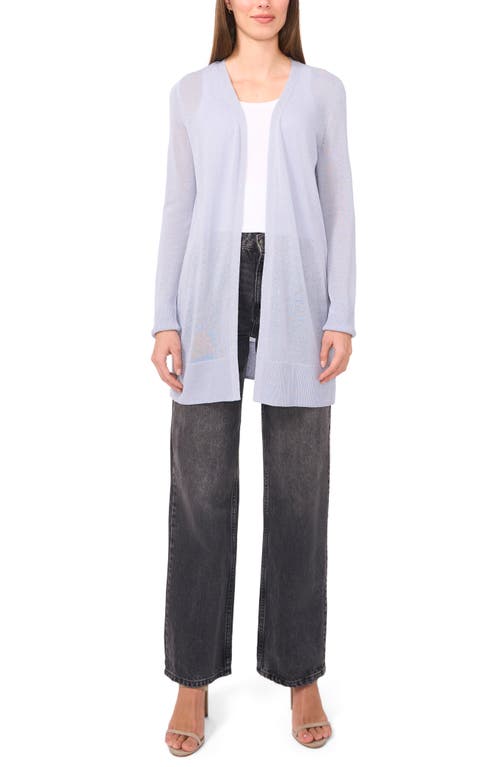 Halogenr Halogen(r) Side Slit Cardigan In Blue Fog