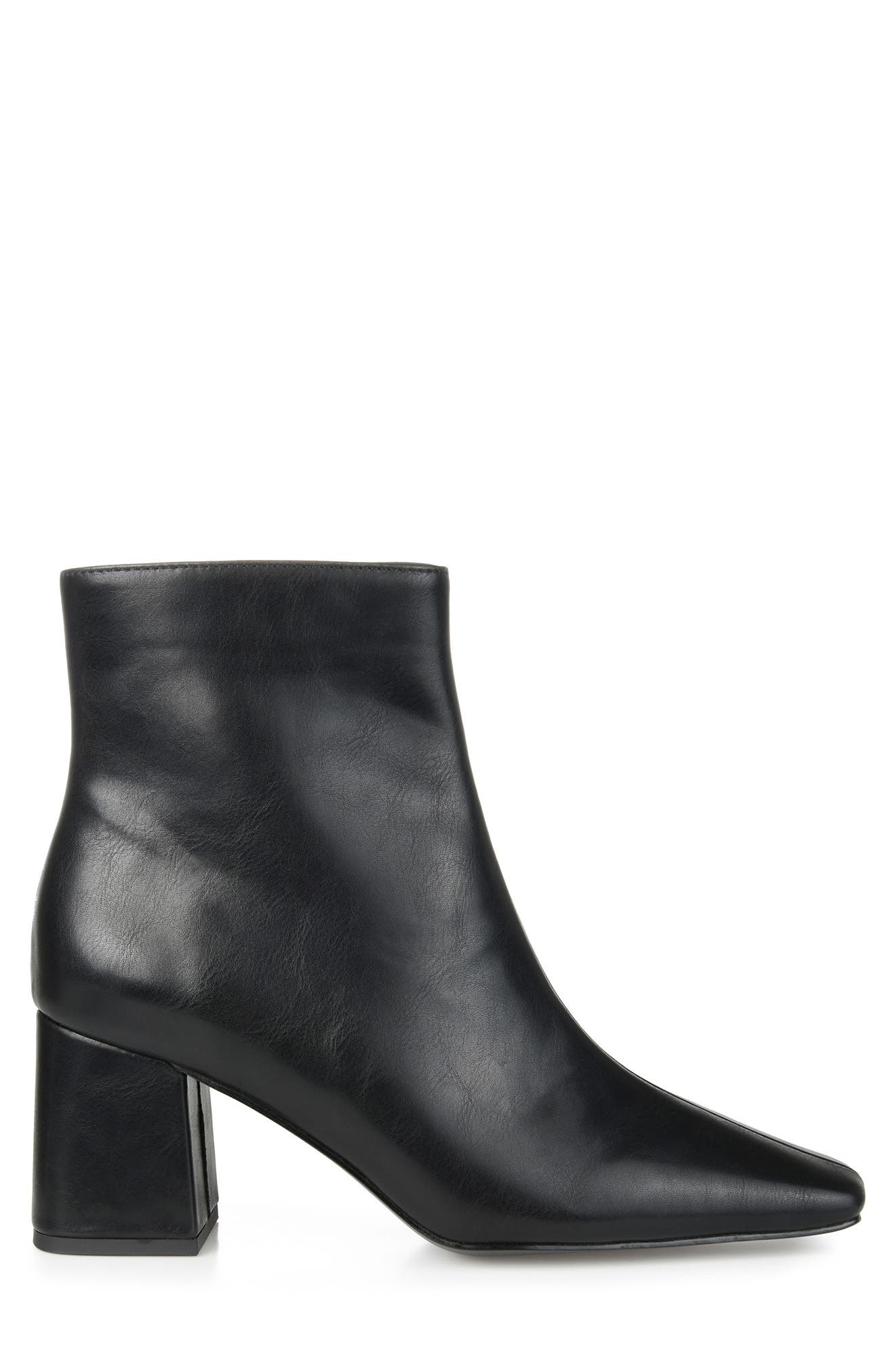 Journee Collection Haylinn Vegan Leather Bootie, Alternate, color, 