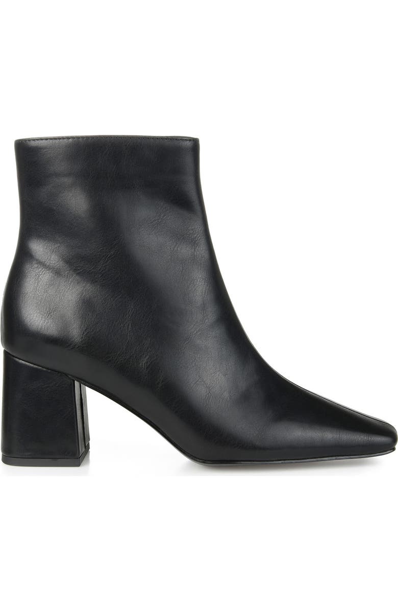 Journee Collection Haylinn Vegan Leather Bootie, Alternate, color,