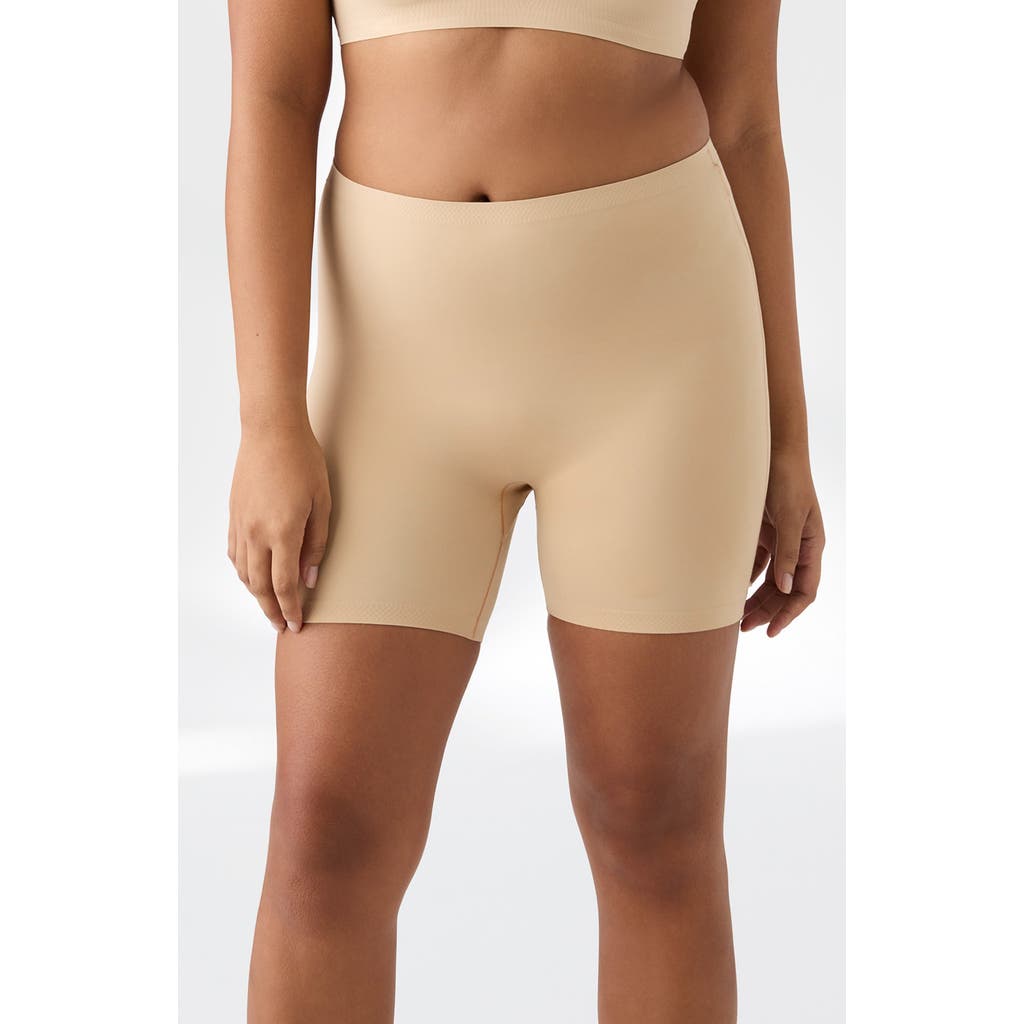True & Co. True & Co True Body Every Day Bike Shorts In Neutral