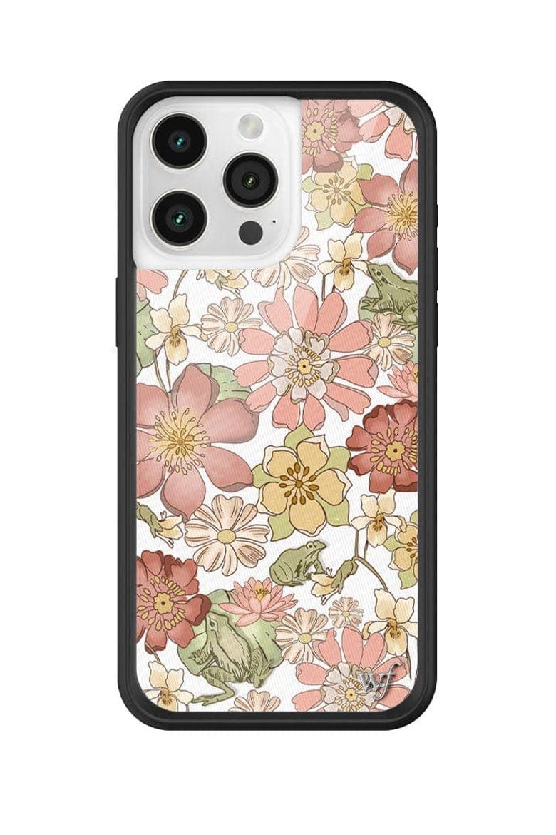 Lilypad Floral iPhone Case, Alternate, color, Green