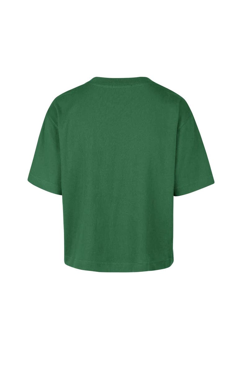 '47 Women's '47 Kelly Green Oregon Ducks Outreach City Relaxed Cropped T-Shirt, Alternate, color,