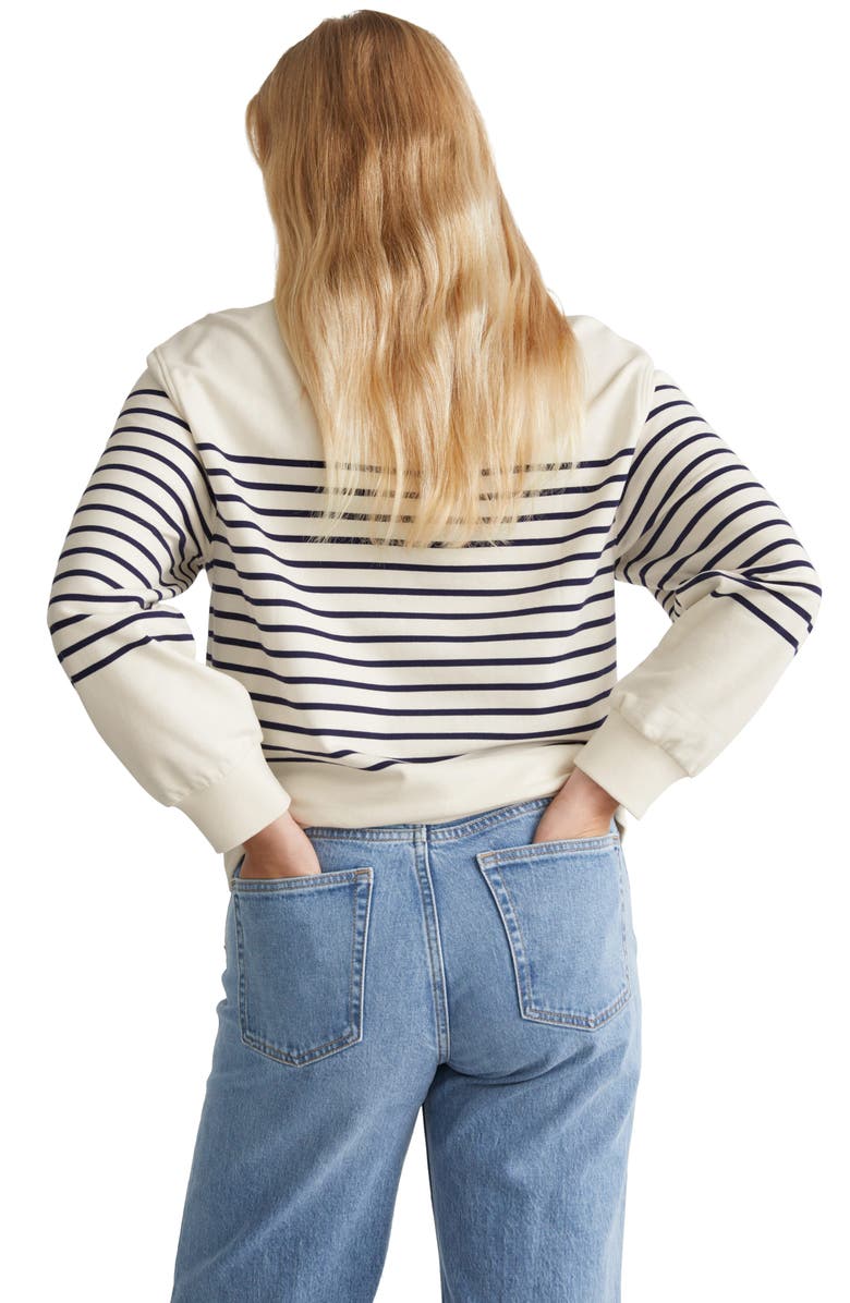 & Other Stories Breton Stripe Sweatshirt, Alternate, color,