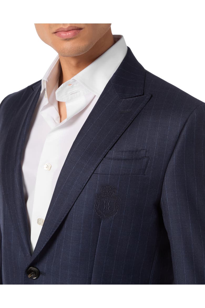 Wool Blazer Platinum Cut Men, Alternate, color, darkblue