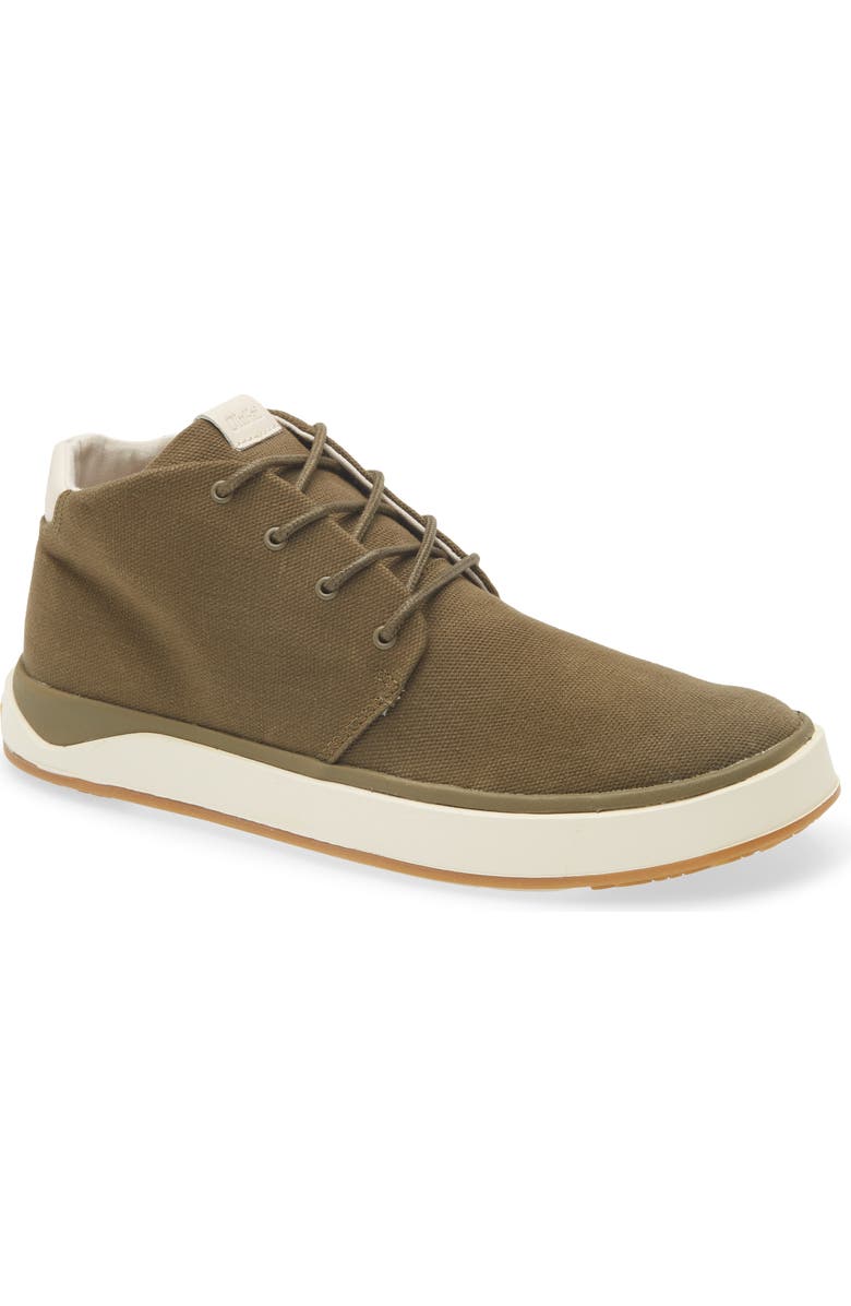 OluKai Papaku Sneaker, Main, color, Olive / Olive
