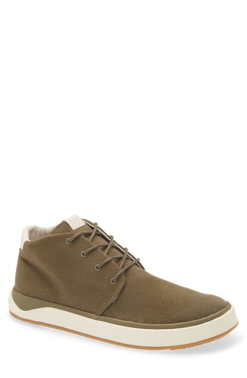 OluKai Papaku Sneaker in Olive /Olive 