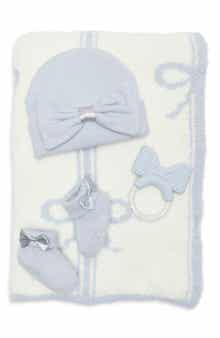 Cozy Bow 4-Piece Blanket & Accessory Set